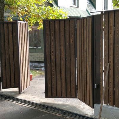 Купите и Закажите Ворота Гармошка: Лучшая Цена от 47951 руб, Установка под Ключ и Доставка в Можге и по Области