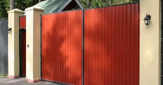 Купить ворота из профнастила Можга, цена от 4150 руб.